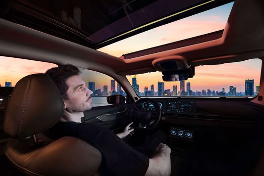 Большая панорамная крыша