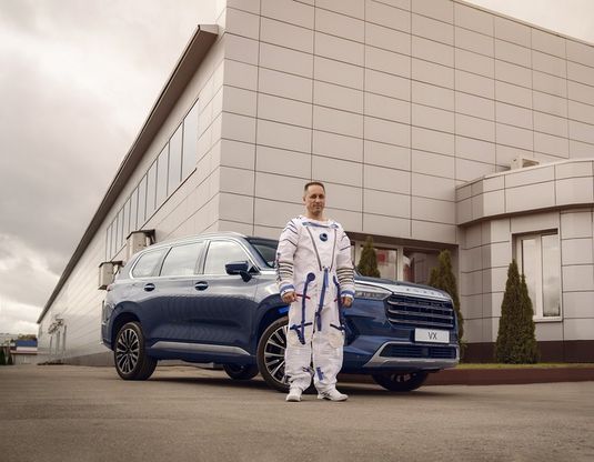 Космонавт Антон Шкаплеров – герой автомобильного бренда EXEED